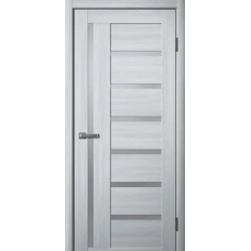 Дверь межкомнатная Сибирь Профиль Ла Стелла 217 Ясень пепельный, стекло белое матовое